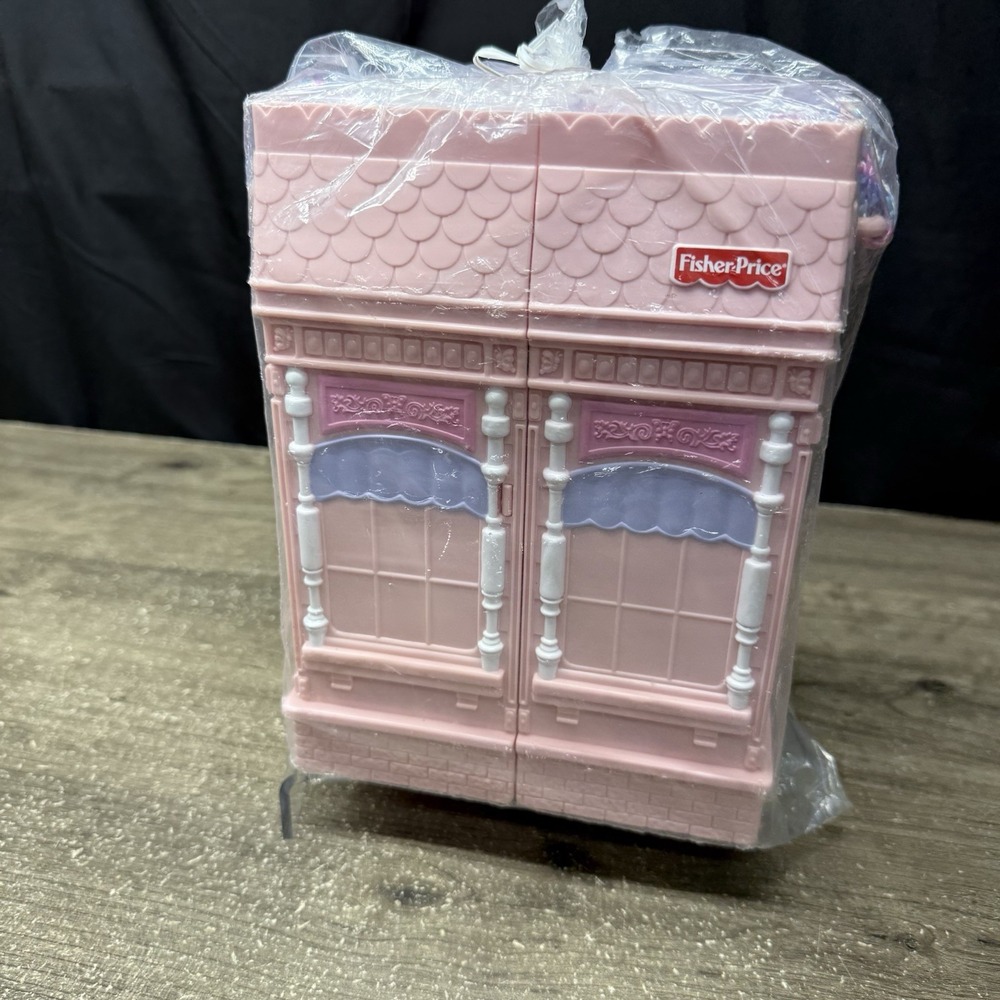 Fisher Price Loving Family New Additions Bed Time Pink Folding Playhouse B9020